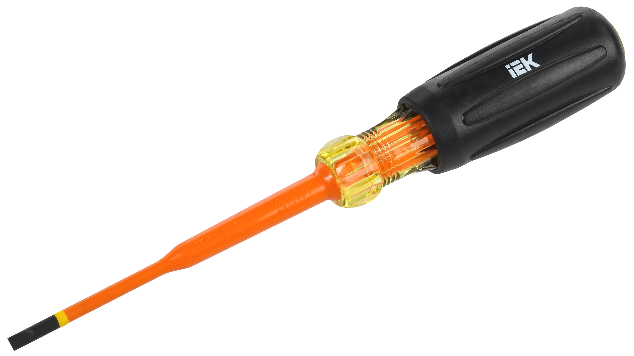 ARMA2L 5 Отвертка диэлектрическая SLIM SL4,0х100 Т3 IEK A2L5-SC31-T3-SL-40-100