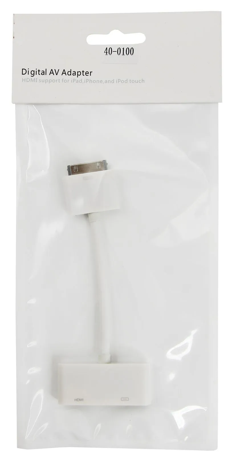 AV адаптер для iPhone 4 на HDMI и 30 pin для передачи фото и видео - Фото 2