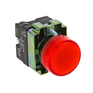 Лампа сигнальная BV64 красная 24В EKF xb2-bv64-24