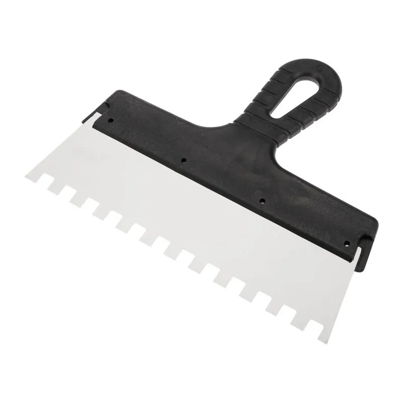 Шпатель фасадный REXANT 250 мм зуб 10х10 нержавеющая сталь, пластмассовая ручка - Фото 5