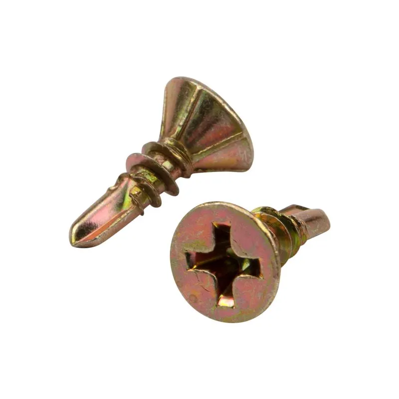 Саморез оконный сверло 3,9х13мм, желтый цинк, короб (500 шт/уп) KRANZ - Фото 4