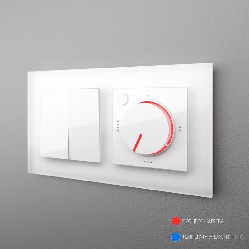 Терморегулятор электромеханический для теплого пола (белый) Werkel - Фото 10