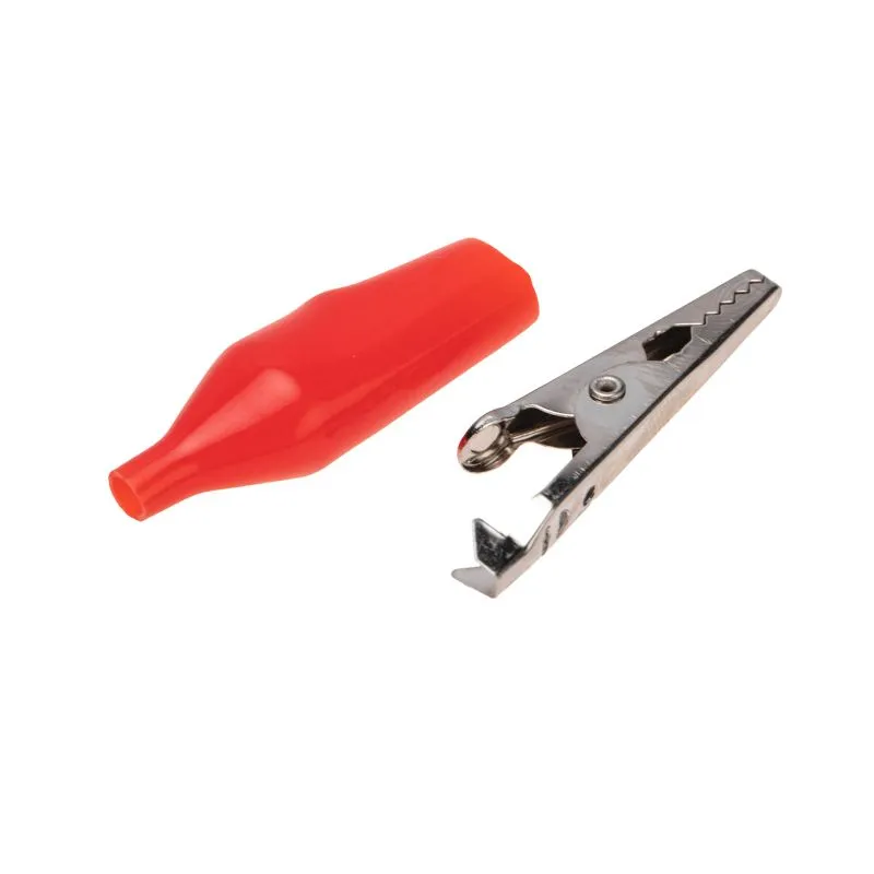 Зажим крокодил в изоляторе, длина 56мм, ток 5A, 2 шт., пакет БОПП REXANT - Фото 5