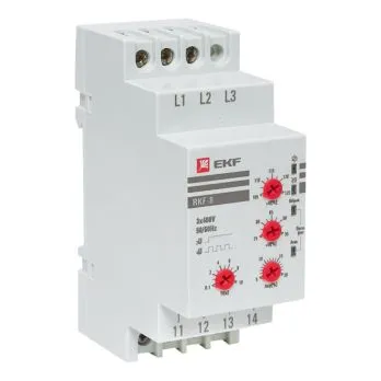 Реле контроля фаз многофункциональное RKF-8 EKF