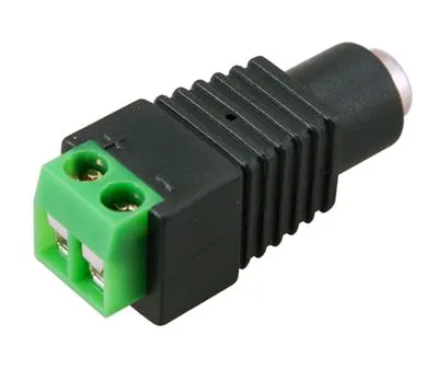 Разъем питания DC гнездо 2,1х5,5 с клеммной колодкой REXANT 14-0315