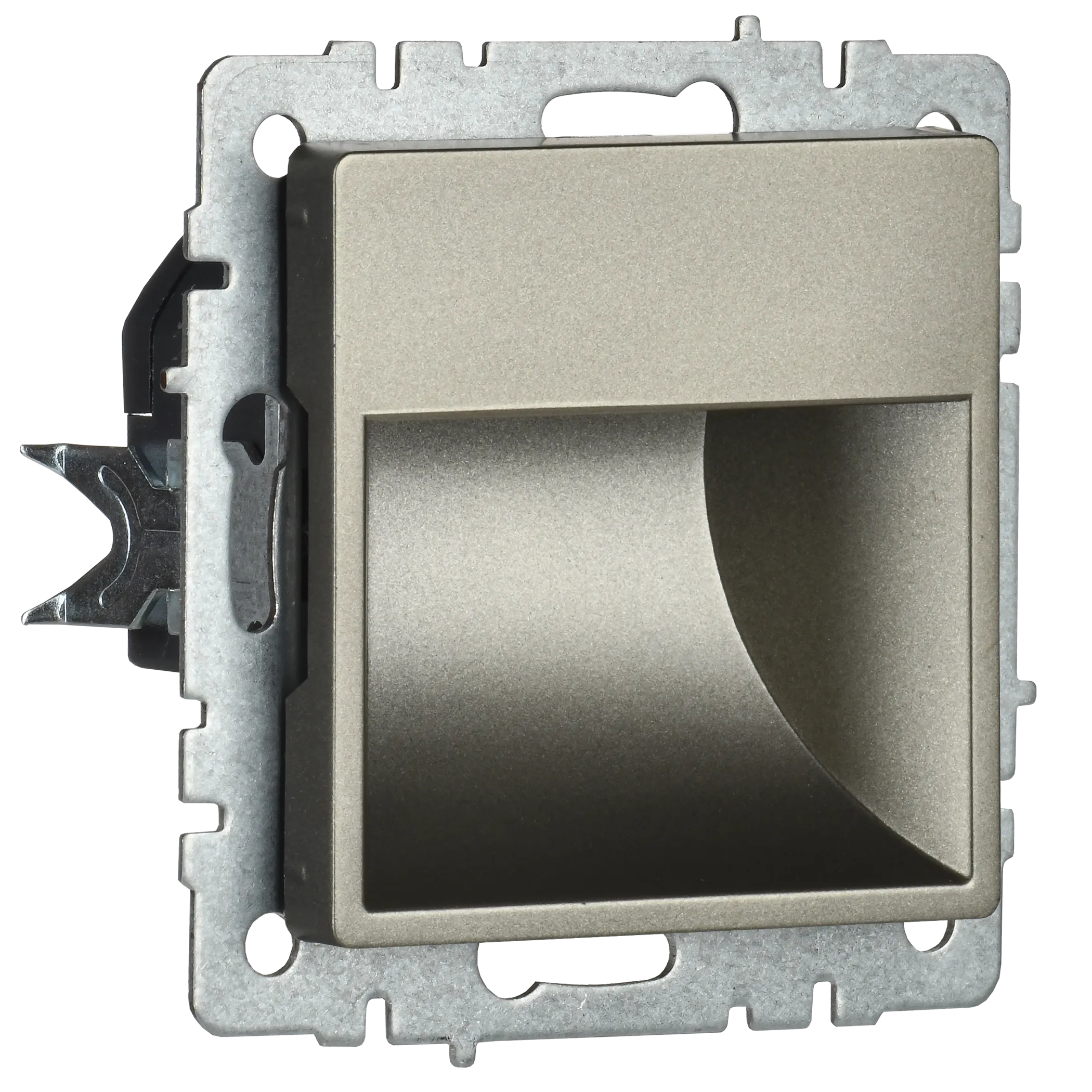 BRITE Подсветка светодиодная встраиваемая ПЛ20-БрШ шампань IEK - Фото 8