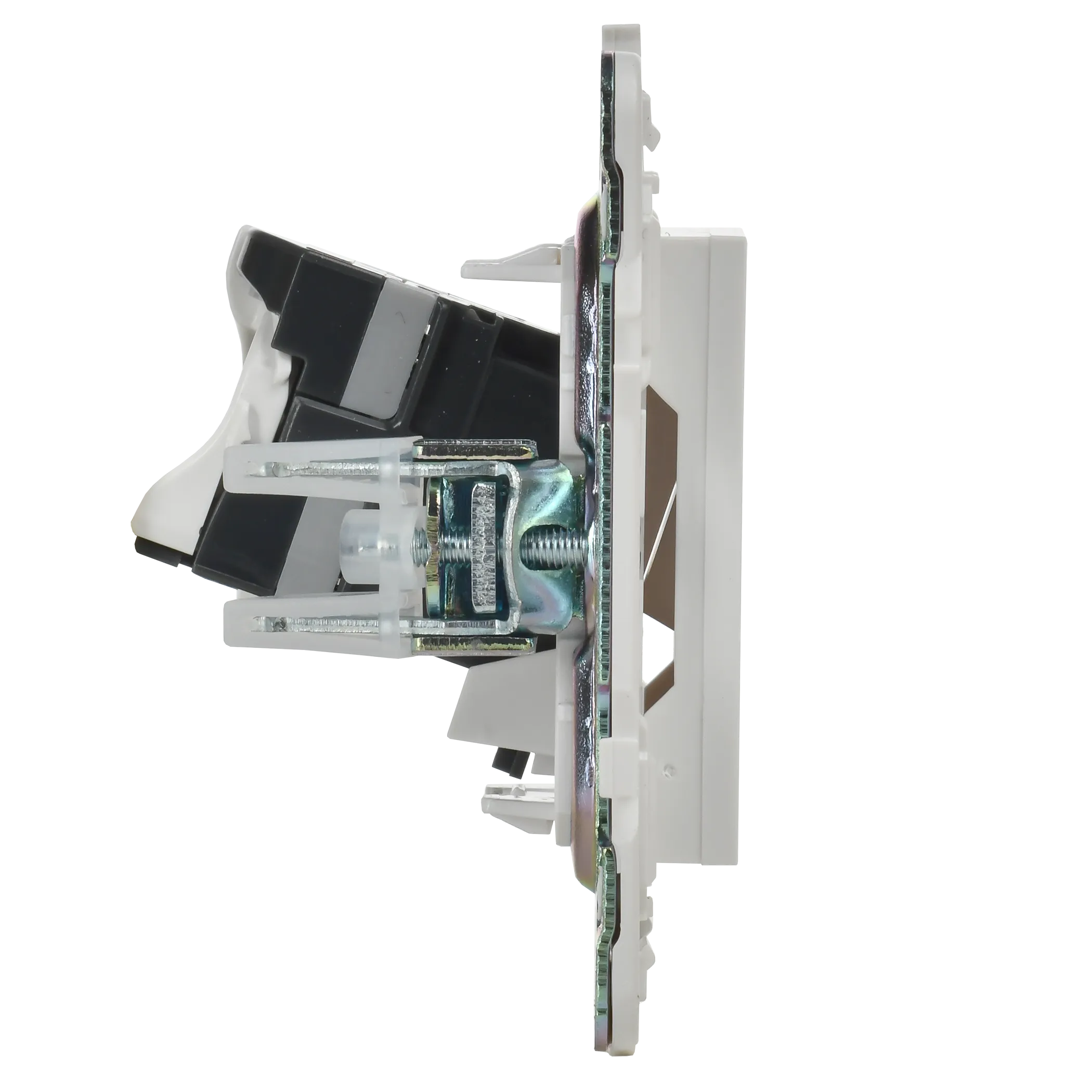 SKANDY Розетка компьютерная RJ45 кат.5E SK-K01W арктический белый IEK - Фото 7