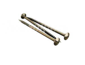 Саморез для выключателя / изолятора, цвет - темная бронза, ТМ  "МЕЗОНИНЪ", (40шт/уп) GE30002-38 GE30022-38