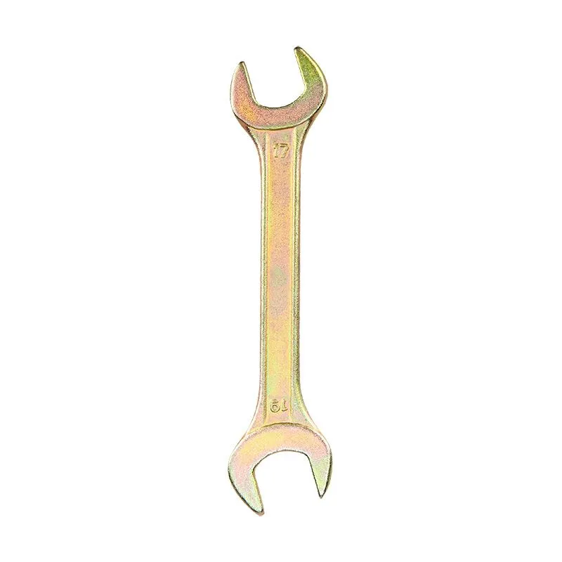 Ключ рожковый 17х19мм, желтый цинк REXANT - Фото 2