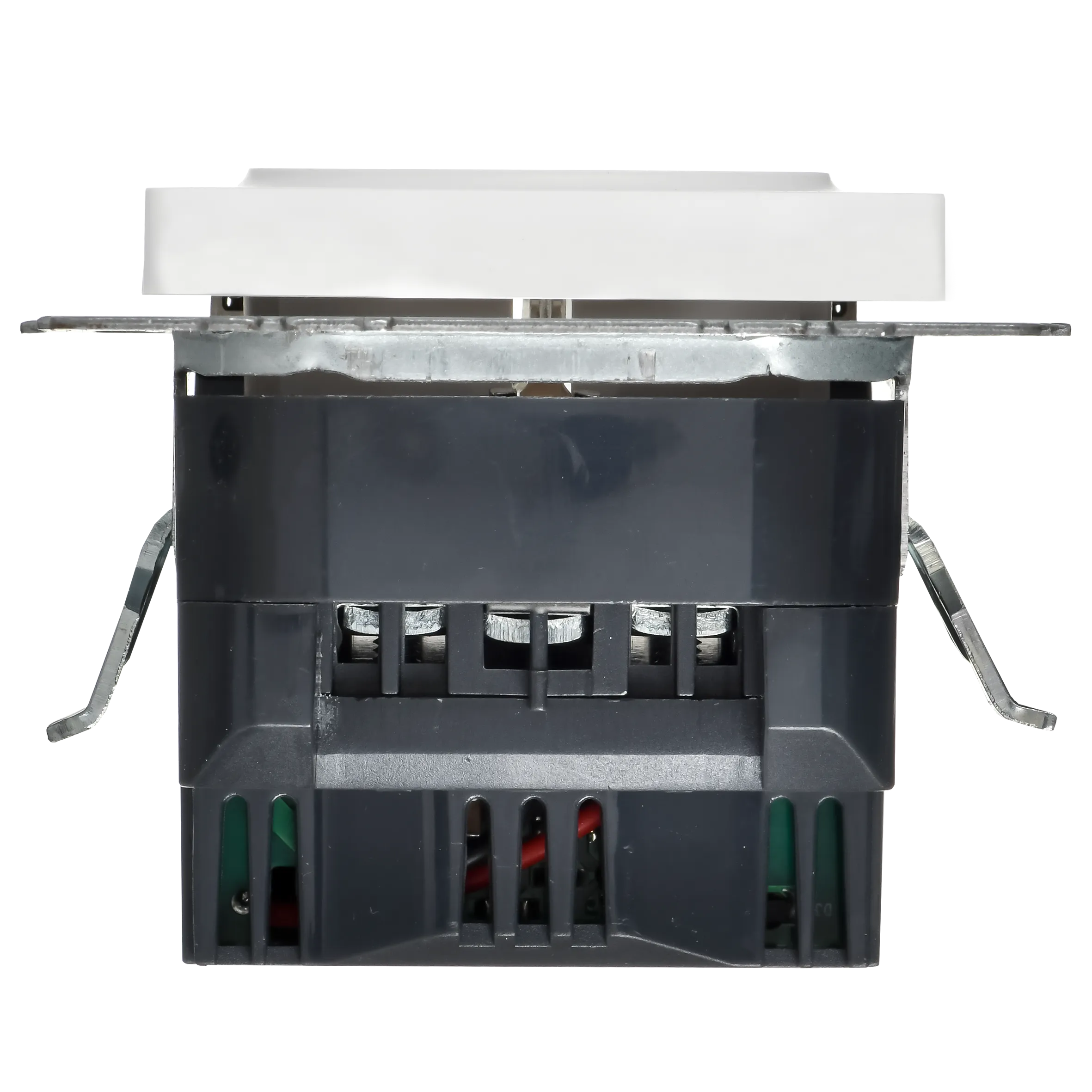 BRITE Розетка 1-местная с заземлением с защитными шторками 16А с USB A+C 18Вт РЮш11-1-БрАБ арктический белый IEK - Фото 5