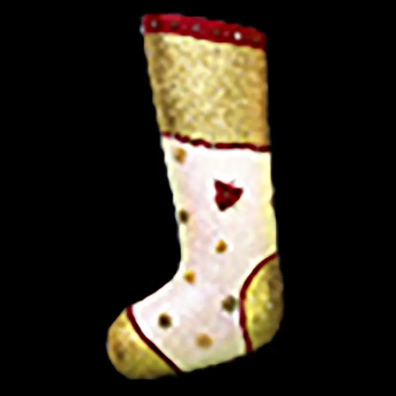 Декоративная объемная фигура Рождественский носок 190 см (цвет на выбор) 501-730