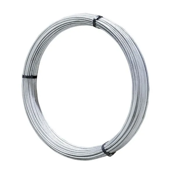 Проволока горячей оцинковки d 6 мм   (бухта 220 м-50 кг)  