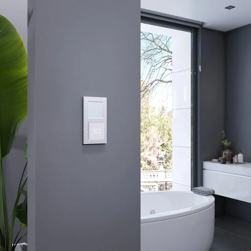 Сенсорный терморегулятор для теплого пола Wi-Fi (белый) Werkel - Фото 4