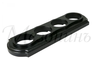 Рамка  четырехместная "Элегант" , цвет - венге, ТМ "МезонинЪ" GE70704-36 GE70704-36