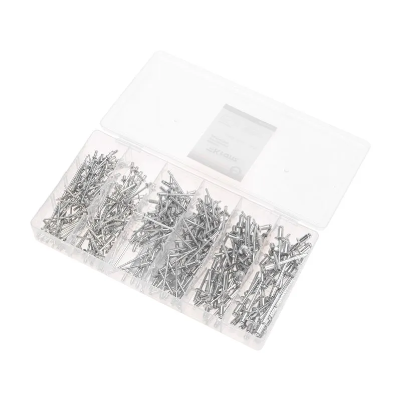 Набор вытяжных заклепок (320 шт/уп) KRANZ - Фото 4