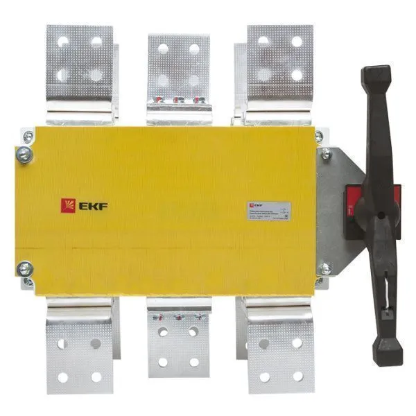 Рубильник-переключатель 2000A 3P c рукояткой управления для прямой установки PowerSwitch EKF - Фото 2