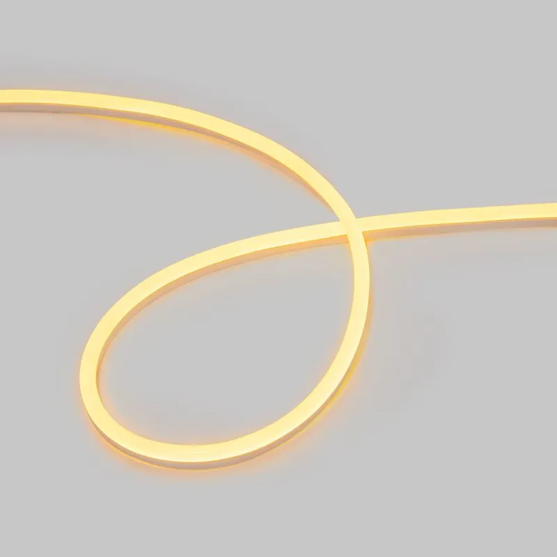 Гибкий Неон LED SMD 15х26 мм, ТЕПЛЫЙ БЕЛЫЙ, 120 LED/м, бухта 50м