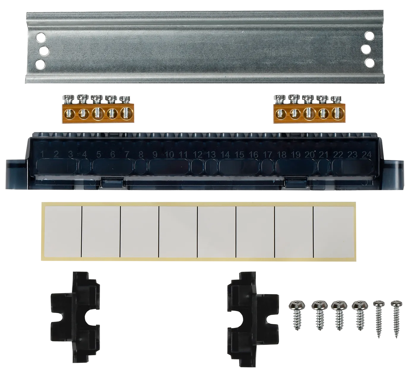 TEKFOR Корпус пластиковый БЕЛЫЙ ЩРН-П-8, IP41 белая дверь IEK - Фото 4