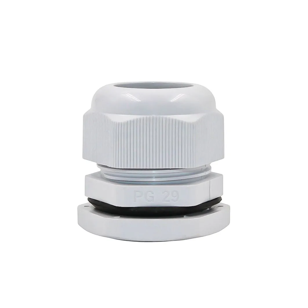 Ввод кабельный PG-29 серый, нейлон, IP68 (d кабеля 18-25 мм) DEKRON 0807-0009