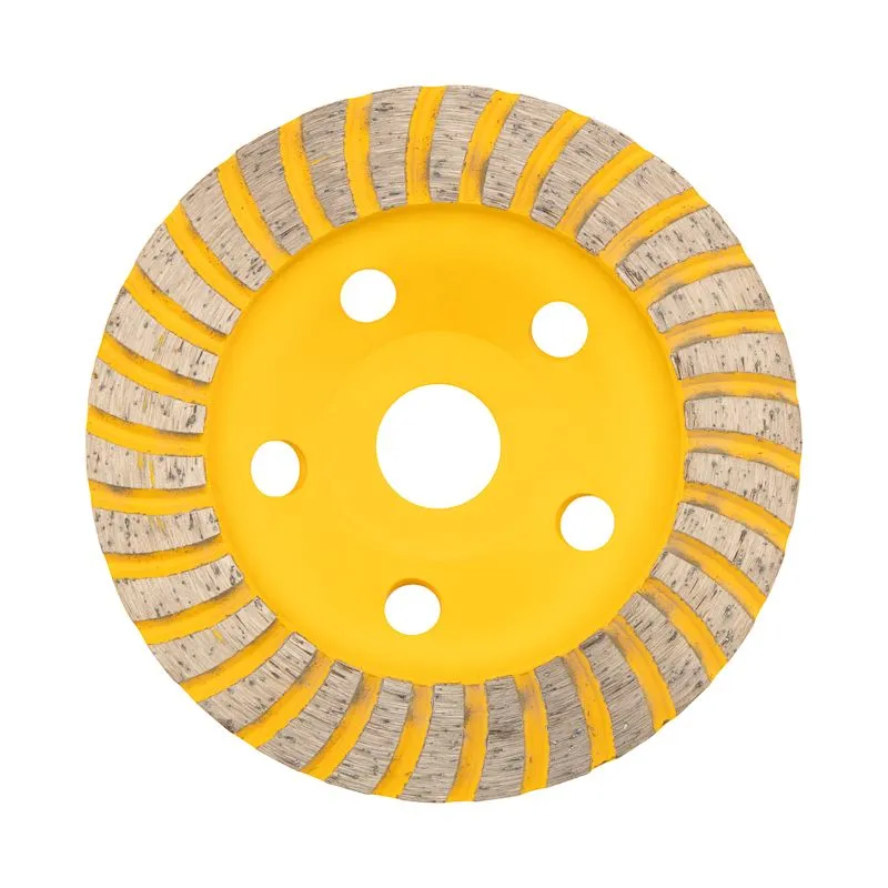 Чашка алмазная шлифовальная Turbo 125х22.2 мм Kranz