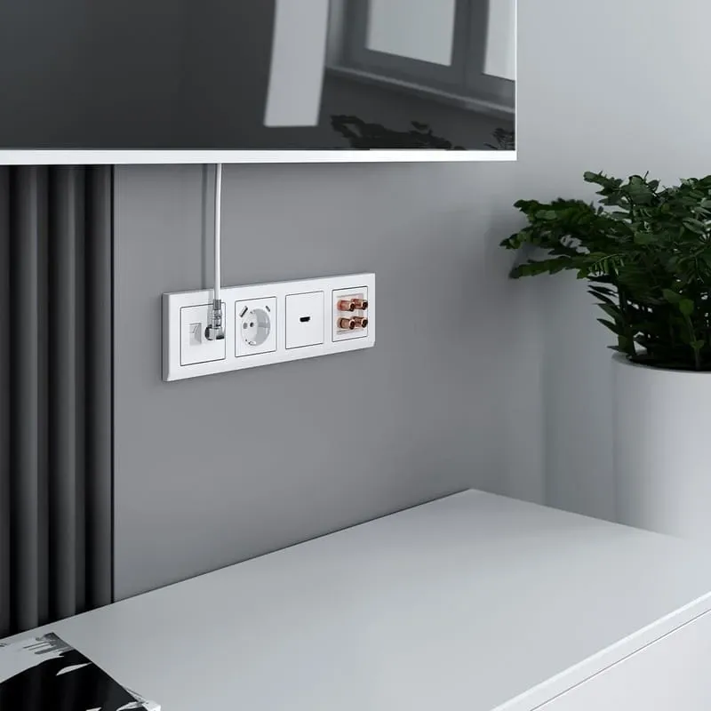 Розетка HDMI (белый) Werkel - Фото 7