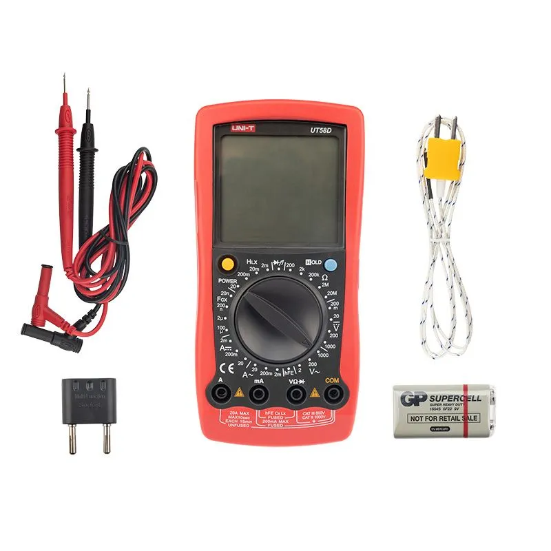 Универсальный мультиметр UT 58D - Фото 4