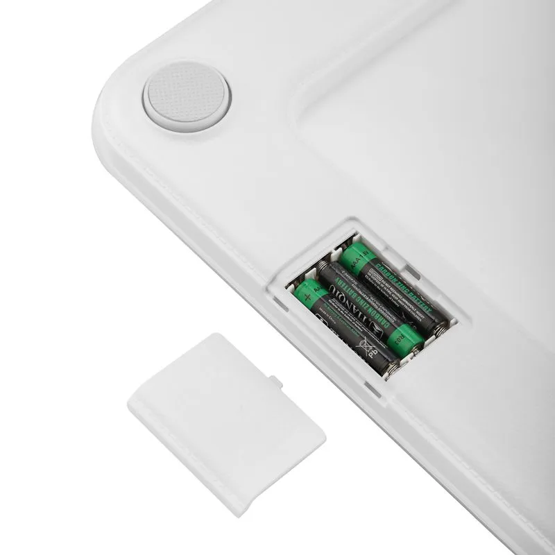 Весы напольные электронные, белые/стекло/до 180 кг REXANT - Фото 4