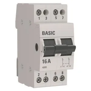 Трехпоз. перекл. 2P 16А Basic tps-2-16