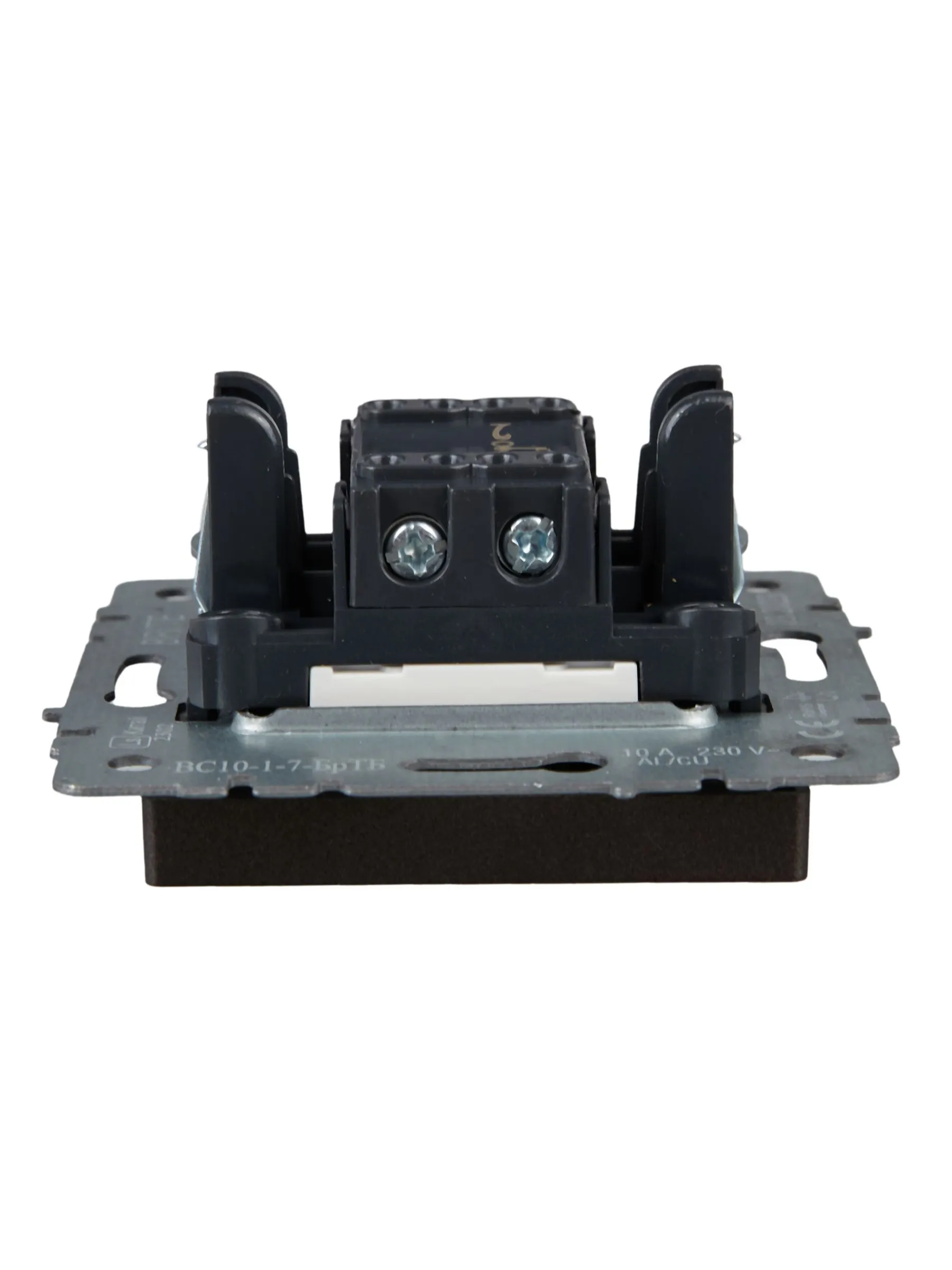 BRITE Выключатель 1-клавишный проходной с индикацией 10А ВС10-1-7-БрТБ темная бронза IEK - Фото 6