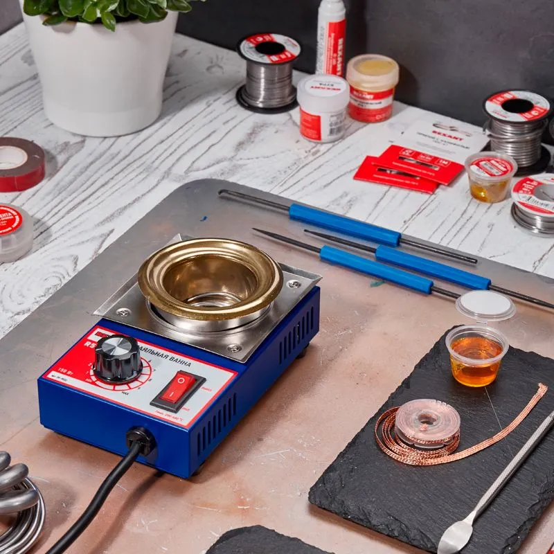 Паяльная ванна, модель R50, 150Вт, ø50мм, 200-480 °C REXANT - Фото 2