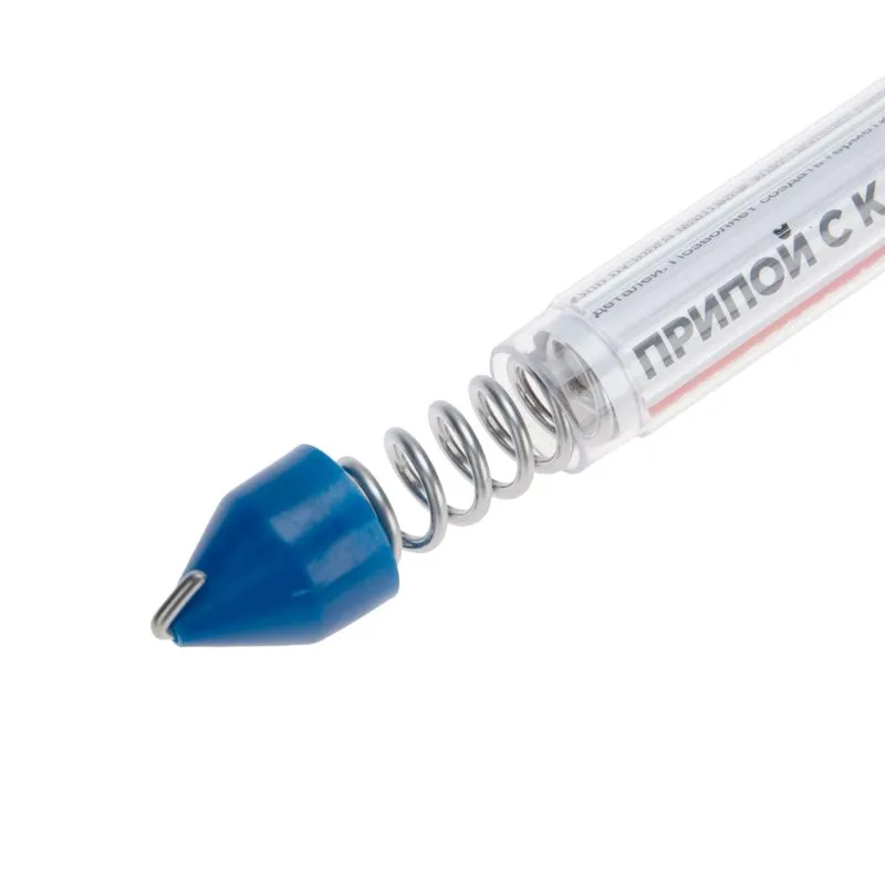 Припой с канифолью, 20г, Ø2мм, (олово 60%, свинец 40%), колба-карандаш REXANT - Фото 4