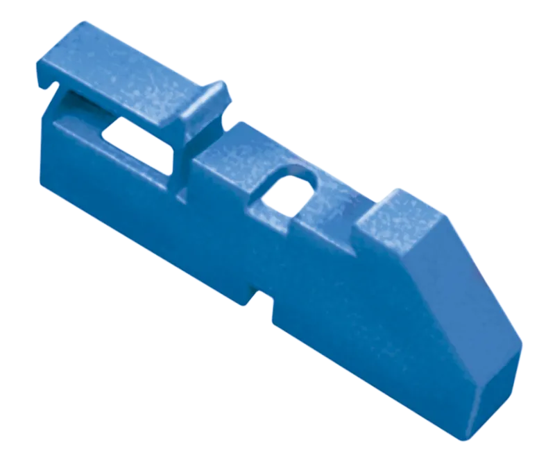 Изолятор DIN синий IEK