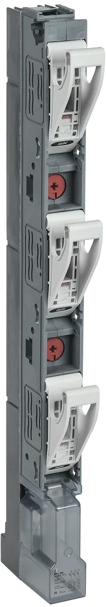 Предохранитель-выключатель-разъединитель ПВР-1 вертикальный 160А 185мм с пофазным отключением c V-образными коннекторами IEK SPR20-3-1-160-185-050-V