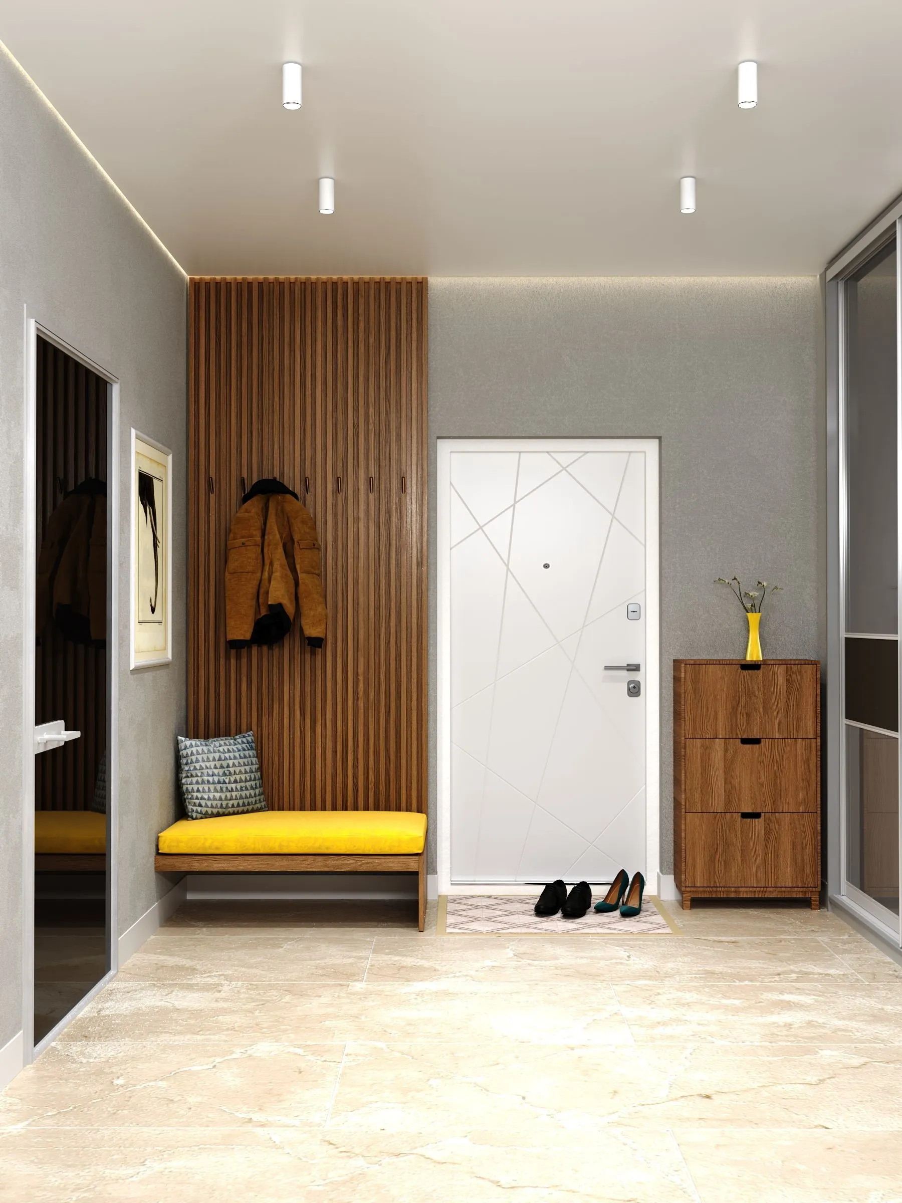 LIGHTING Светильник 4014 накладной потолочный поворотный под лампу GX53 белый IEK - Фото 4