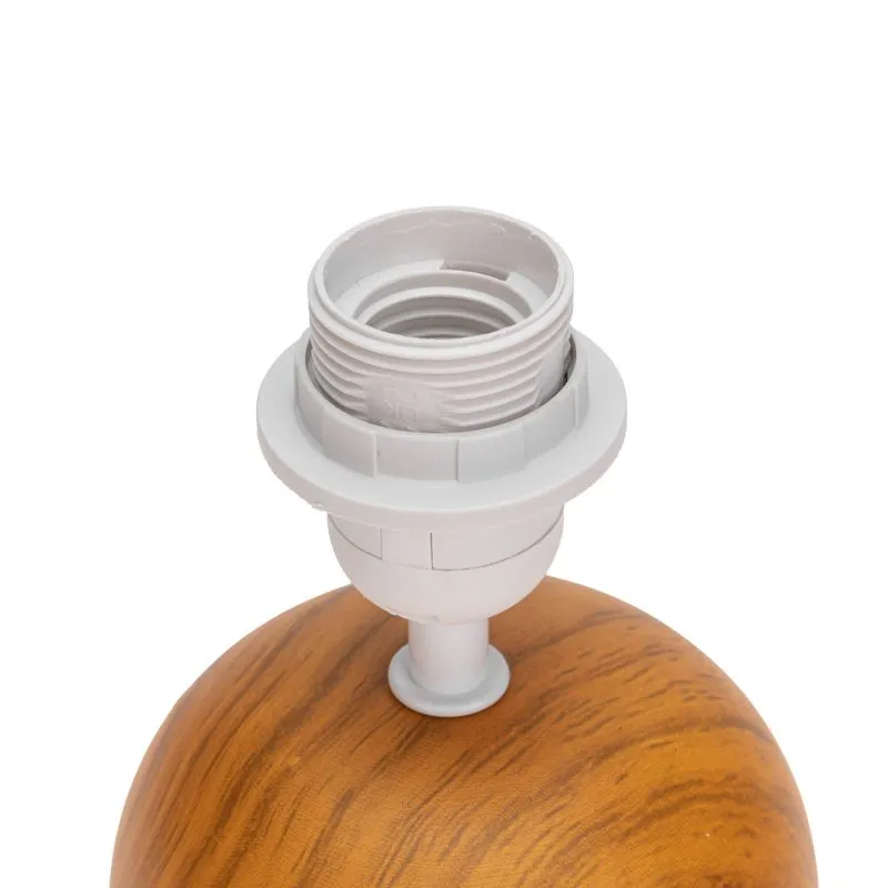 Светильник декоративный настольный Форте, основание под дерево, бежевый абажур, цоколь Е27, 60Вт REXANT - Фото 5