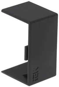 ELECOR Соединитель на стык КМС 20х10 черный (4шт/компл) IEK EL-KK10D-S-020-010-K02