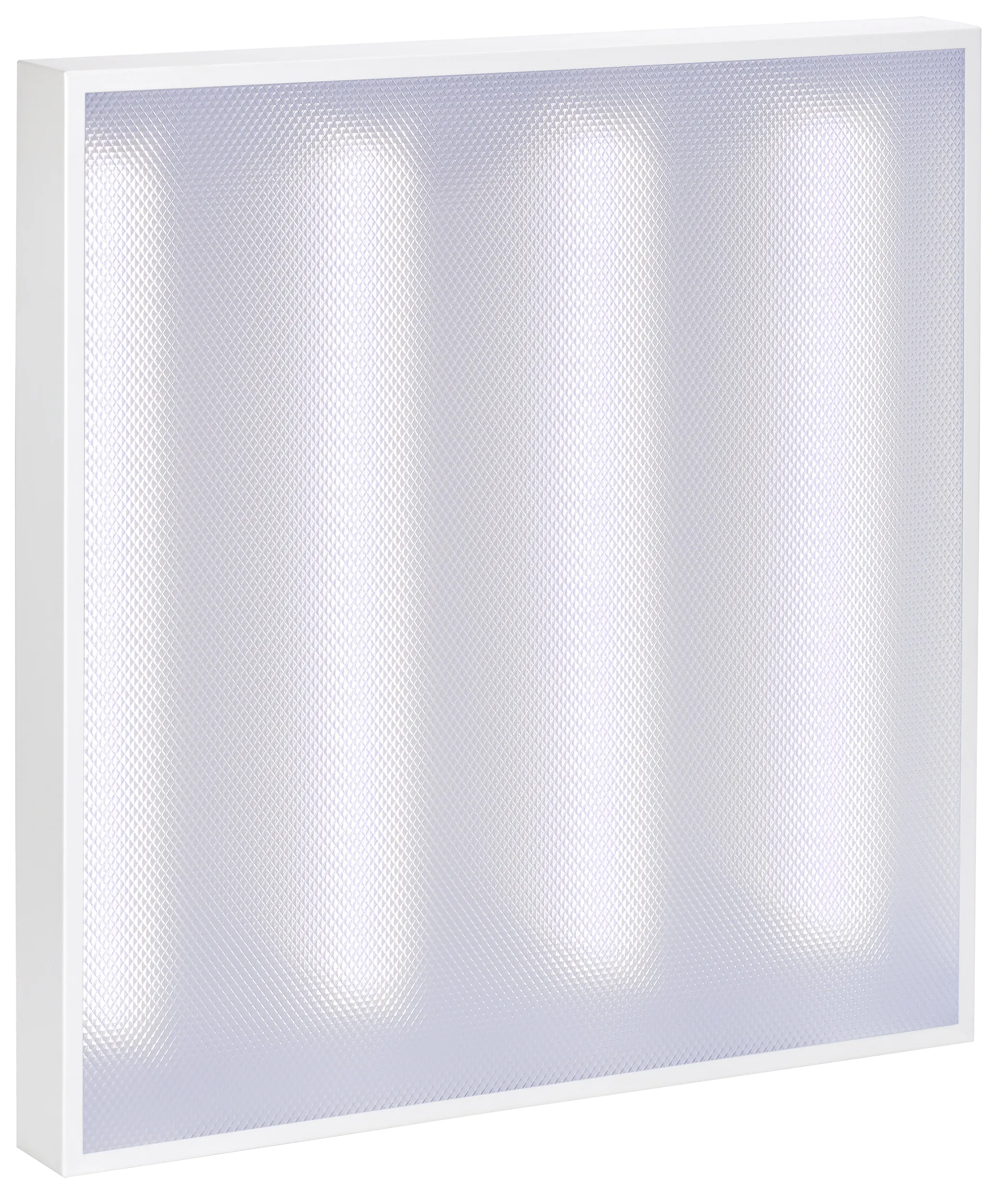 LIGHTING PRO Светильник светодиодный ДВО 2001 40Вт 6500К IP40 588х588мм Грильято призма IEK - Фото 6