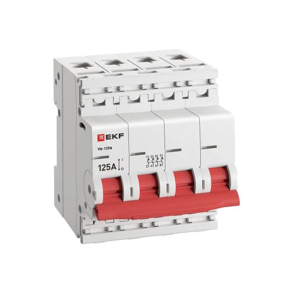 Выкл. нагрузки ВН-125N 4P 125А PROXIMA EKF - Фото 2