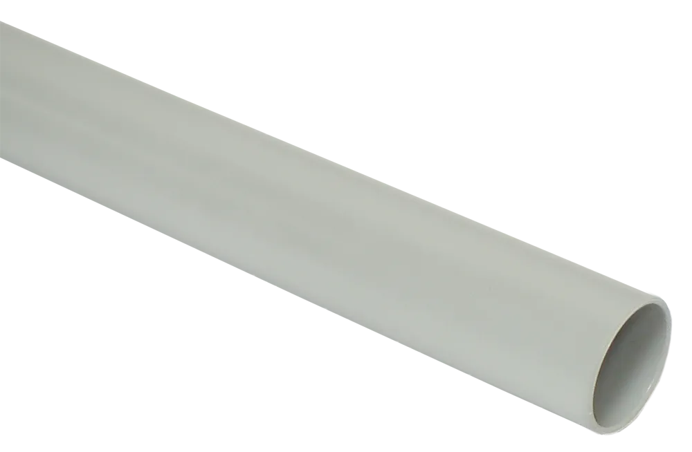 Труба гладкая жесткая ПВХ d=20мм серая 3м (93м/компл) IEK
