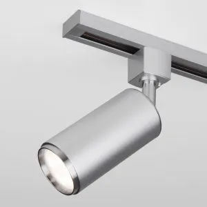 Светильник трековый для однофазного шинопровода Svit GU10 хром матовый MRL 1013 Elektrostandard a050252