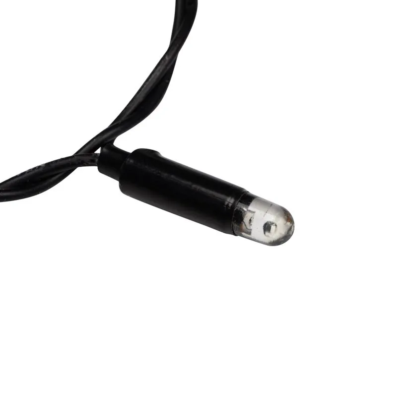 Гирлянда светодиодная Занавес 2х3м 760 LED БЕЛЫЙ черный ПВХ IP65 постоянное свечение 230В блок в комплекте NEON-NIGHT - Фото 4