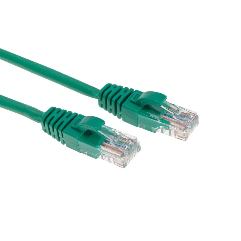 Патч-корд U/UTP, CAT 5e, RJ45-RJ45, 26AWG, LSZH, зеленый, 5м REXANT - Фото 3