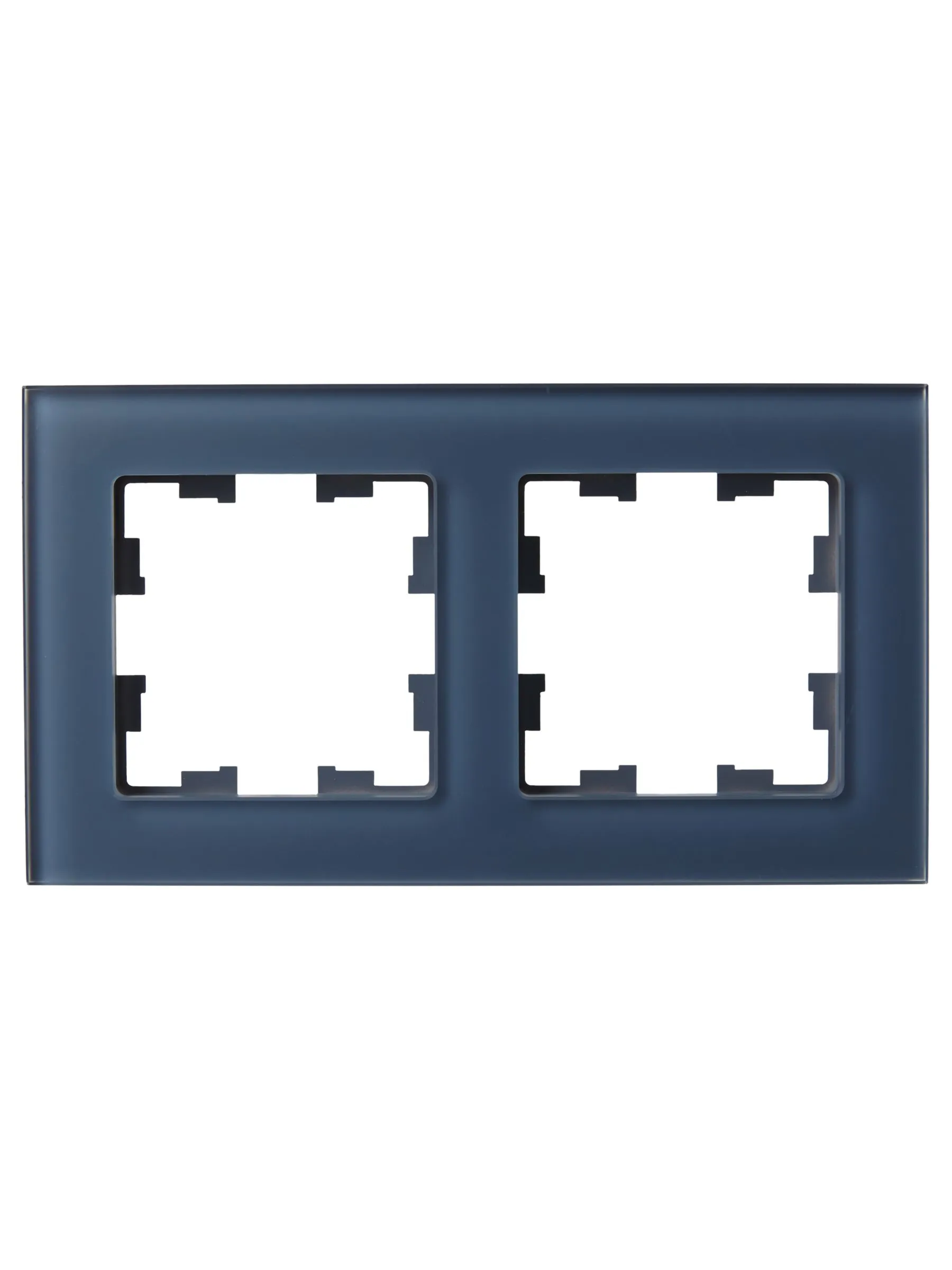 BRITE Рамка 2-местная РУ-2-2-Бр стекло маренго матовый IEK - Фото 6