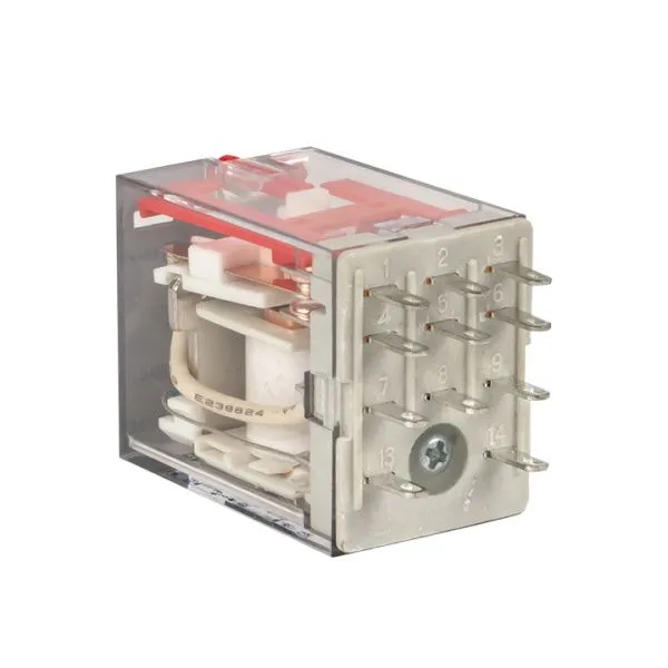 Реле промежуточное с кнопкой и мех. Индикацией RPAt 22/3 10A 230В AC EKF - Фото 2