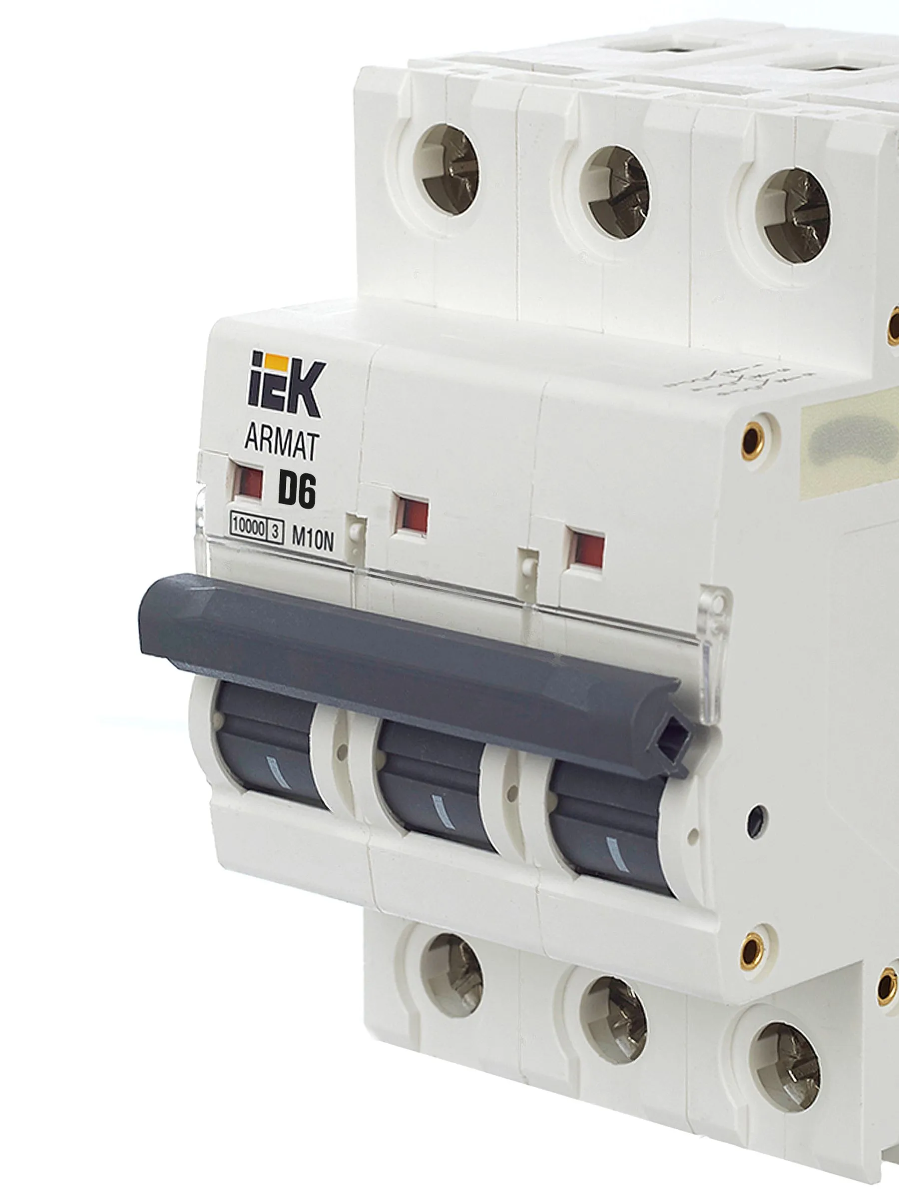 ARMAT Автоматический выключатель M10N 3P D 6А IEK - Фото 2