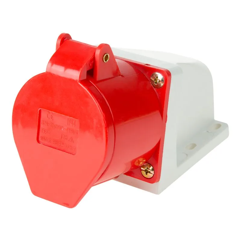 Розетка 125 стационарная 3Р+РЕ+N 32А 380В IP44 REXANT - Фото 2