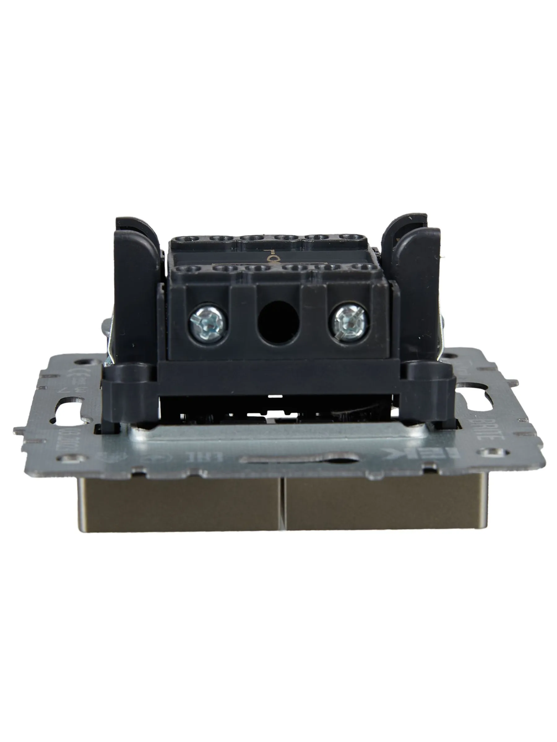 BRITE Выключатель жалюзи 10А ВС10-1-5-БрШ шампань IEK - Фото 7