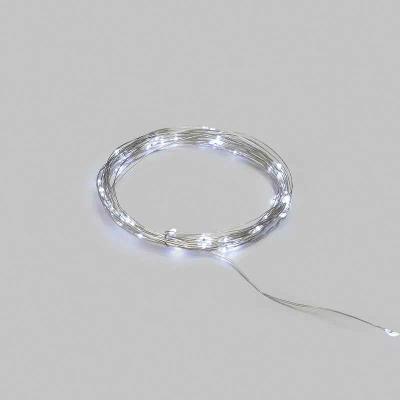 Гирлянда светодиодная Роса 5 м, 50LED, БЕЛЫЙ, IP20, USB NEON-NIGHT - Фото 2