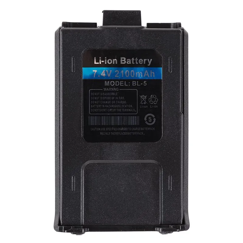 Аккумуляторная батарея для радиостанций серии UV-5R Li-ion 2100 мАч - Фото 2