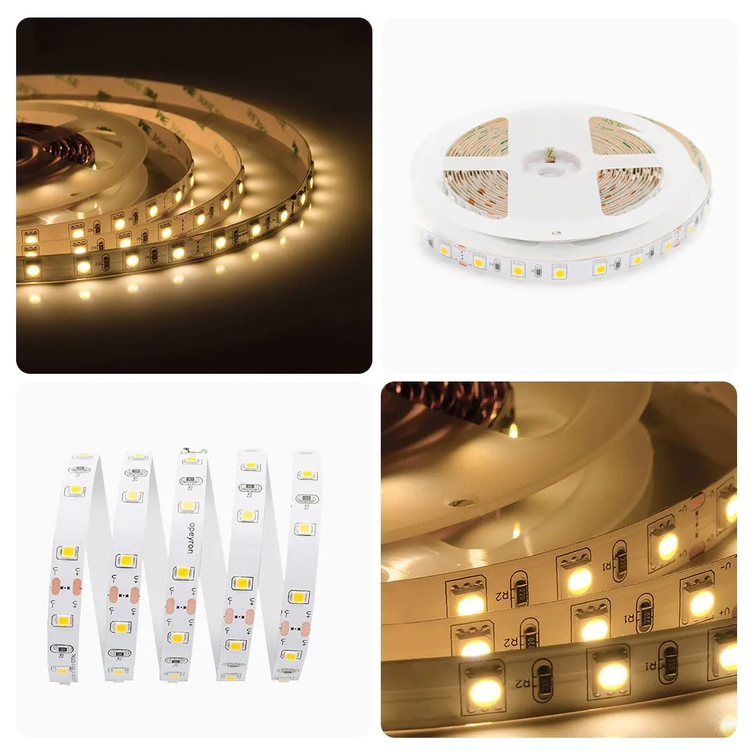 Светодиодная лента 24В, 14,4Вт/м, smd5050, 60д/м, IP20, 800Лм/м, ширина подложки 10мм, 5м, т/б, 3000 - Фото 8